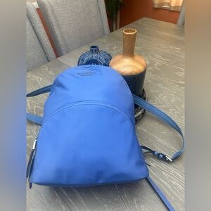 kate spade cobalt blue nylon backpack